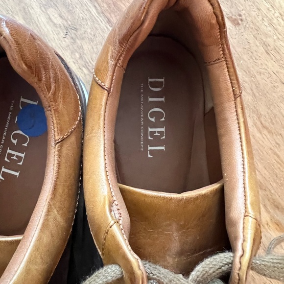 Digel high quality leather  new sports shoes from UK size 9 - Picture 4 of 14